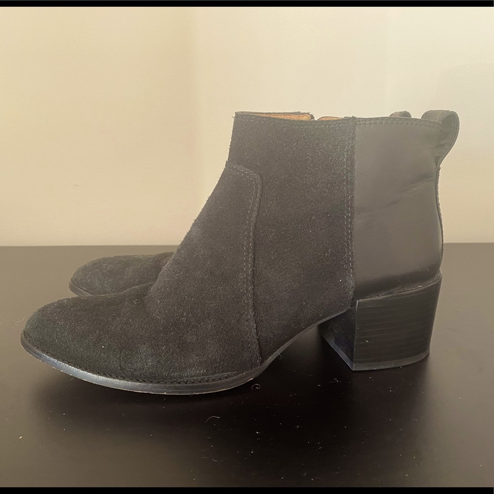 Madewell Asher Ankle Bootie Size 8.5 Black